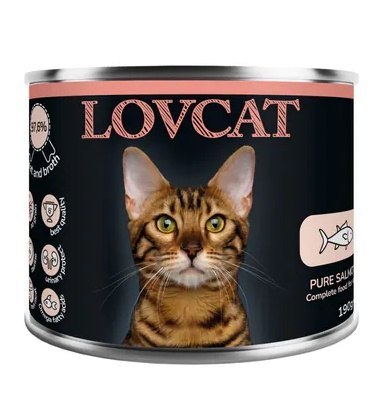 Lovcat Lovcat Pure Salmon puszka 190g