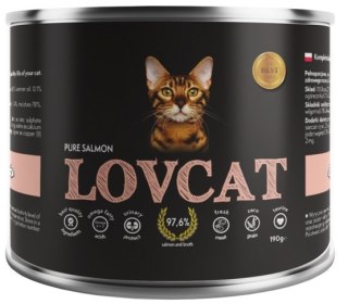 Lovcat Lovcat Pure Salmon puszka 190g