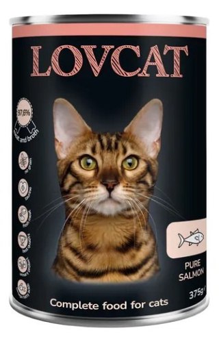 Lovcat Lovcat Pure Salmon puszka 375g