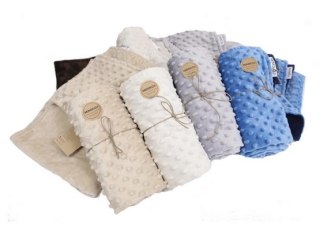 MIMIKO Pets MIMIKO Pets Kocyk Minky-Dot 70x50cm jasny beż / brąz