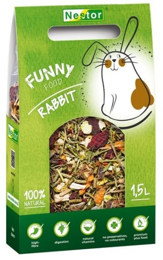 Nestor Nestor Pokarm Królik Funny 1500ml