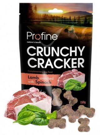 Profine Profine Crunchy Cracker Jagnięcina ze szpinakiem 150g