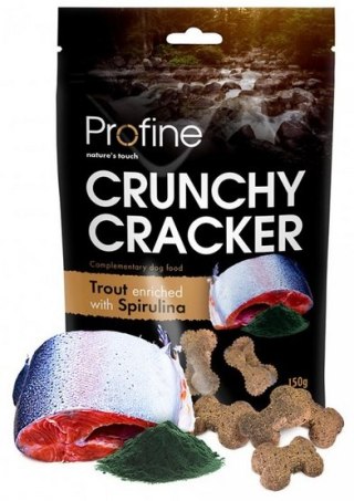 Profine Profine Crunchy Cracker Pstrąg ze spiruliną 150g