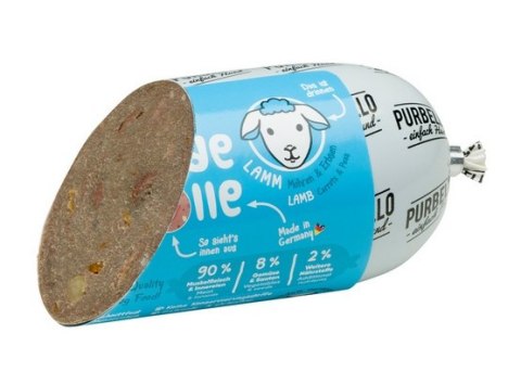 Purbello Purbello Dog Monoprotein Sausage Jagnięcina 200g