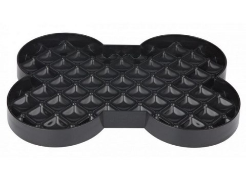 SloDog SloDog Slow Feeder Plate Miska spowalniająca duża kość czarna SloDog SloDog Slow Feeder Plate Miska spowalniająca duża kość czarna