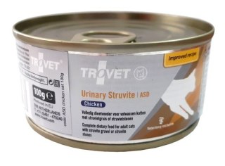 Trovet Trovet ASD Urinary Struvite dla kota kurczak puszka 100g