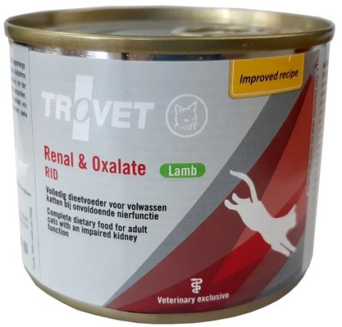 Trovet Trovet RID Renal & Oxalate dla kota jagnięcina puszka 200g