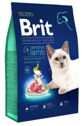 Brit Brit Premium By Nature Cat Sensitive Lamb 8kg