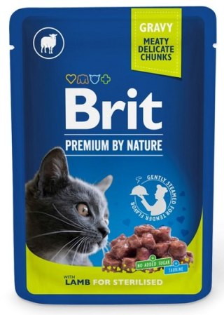 Brit Brit Premium By Nature Cat Sterilised Lamb sos saszetka 100g