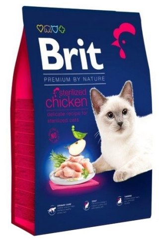 Brit Brit Premium By Nature Cat Sterilized Chicken 8kg