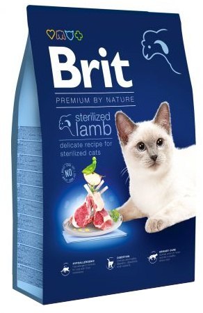 Brit Brit Premium By Nature Cat Sterilized Lamb 8kg