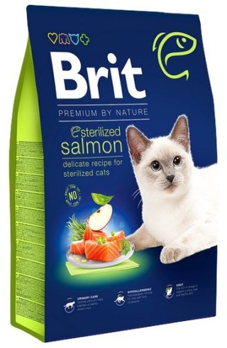 Brit Brit Premium By Nature Cat Sterilized Salmon 8kg
