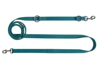 Chaba CHABA Smycz taśma regulowana gładka 25mm/260cm morska