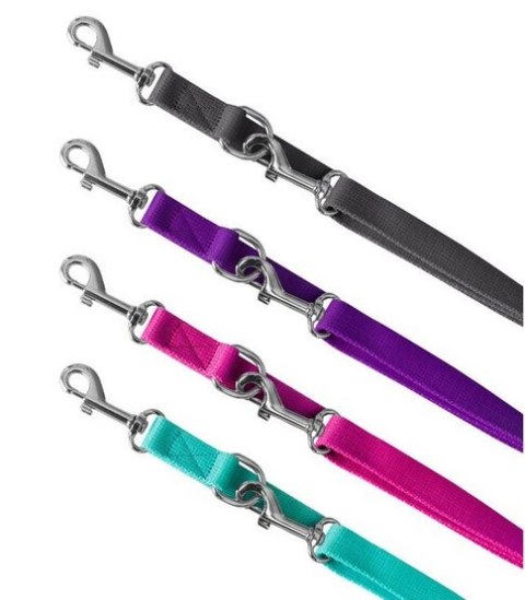 Chaba CHABA Smycz taśma regulowana gładka 30mm/260cm morska Chaba CHABA Smycz taśma regulowana gładka 30mm/260cm morska