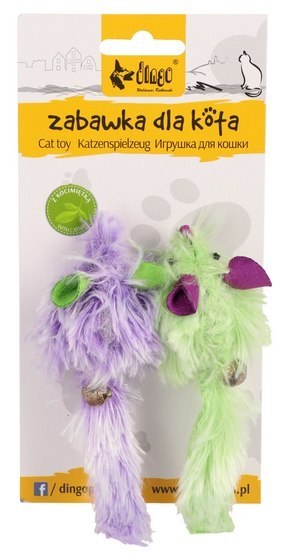 Dingo Dingo Zabawka dla kota - Myszki Disco 2szt
