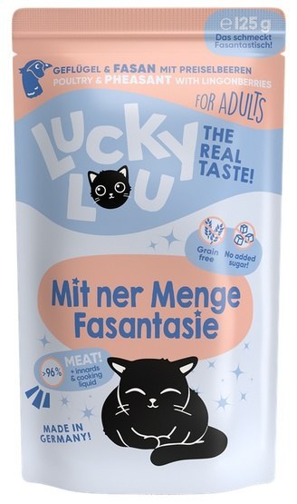 Lucky Lou Lucky Lou Lifestage Adult Drób i bażant saszetka 125g