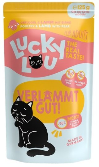 Lucky Lou Lucky Lou Lifestage Adult Drób i jagnięcina saszetka 125g