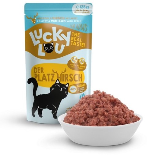 Lucky Lou Lucky Lou Lifestage Adult Drób i jeleń saszetka 125g