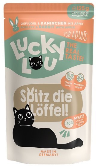 Lucky Lou Lucky Lou Lifestage Adult Drób i królik saszetka 125g