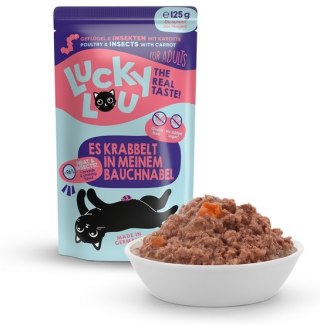 Lucky Lou Lucky Lou Lifestage Adult Drób i owady saszetka 125g