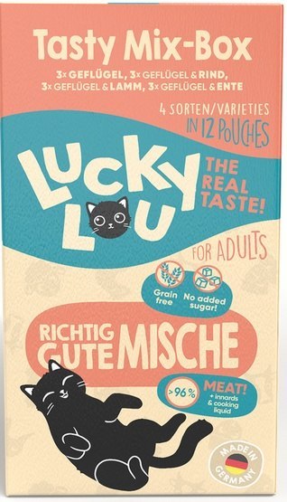 Lucky Lou Lucky Lou Lifestage Adult Tasty Mix-Box saszetki 12x125g