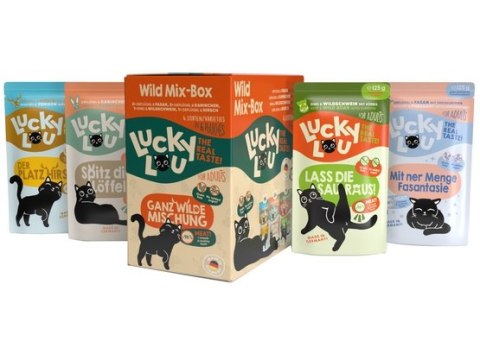 Lucky Lou Lucky Lou Lifestage Adult Wild Mix-Box saszetki 6x125g