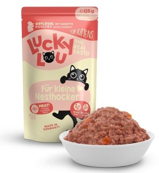 Lucky Lou Lucky Lou Lifestage Kitten Drób saszetka 125g