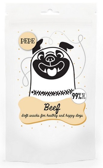 Paka Zwierzaka Paka Zwierzaka PEPE Mini Chunkies Beef (wołowina) 70g