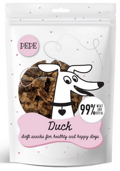 Paka Zwierzaka Paka Zwierzaka PEPE Mini Chunkies Duck (kaczka) 70g