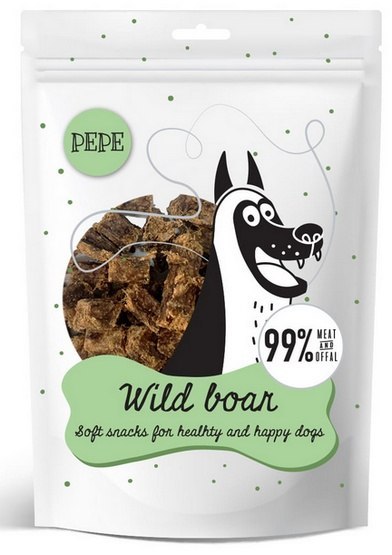 Paka Zwierzaka Paka Zwierzaka PEPE Mini Chunkies Wild Boar (dzik) 70g