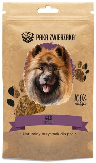 Paka Zwierzaka Paka Zwierzaka Stripsy Gęś 100% 70g