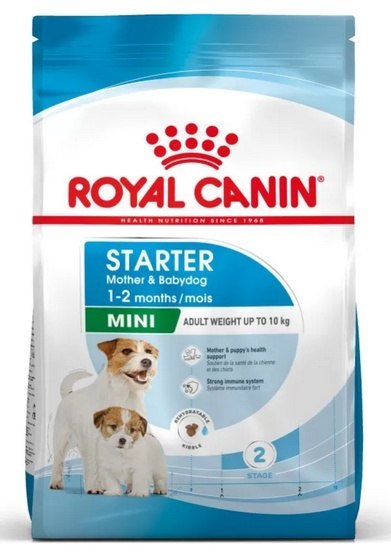 Royal Canin Size Royal Canin Mini Starter Mother&Babydog karma sucha dla szczeniąt do 2 miesiąca i suk karmiących ras małych 4kg