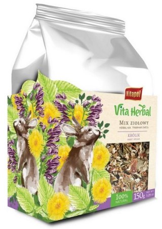 Vitapol Vitapol Vita Herbal Mix ziolowy dla królika 150g