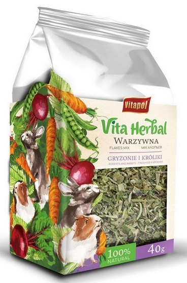 Vitapol Vitapol Vita Herbal Warzywna grządka dla gryzoni i królika 100g