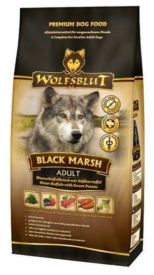 Wolfsblut Wolfsblut Dog Black Marsh - bawół i dynia 12,5kg