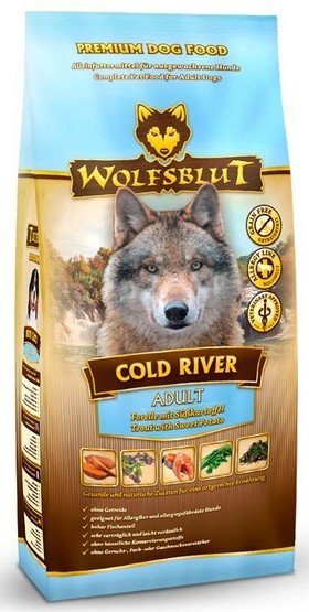 Wolfsblut Wolfsblut Dog Cold River - pstrąg i bataty 12,5kg