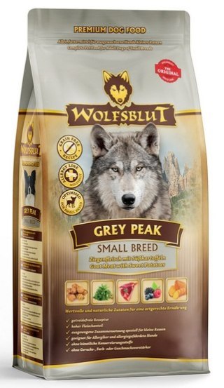 Wolfsblut Wolfsblut Dog Grey Peak Small - koza i bataty 7,5kg