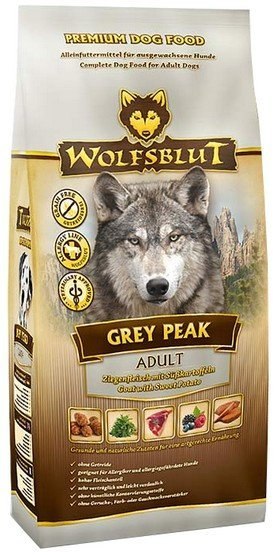 Wolfsblut Wolfsblut Dog Grey Peak - koza i bataty 12,5kg