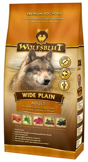 Wolfsblut Wolfsblut Dog Wide Plain konina i bataty 12,5kg