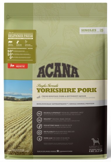 Acana Acana Singles Yorkshire Pork 6kg