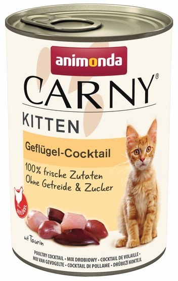 Animonda Carny Animonda Carny Kitten Koktajl drobiowy puszka 400g