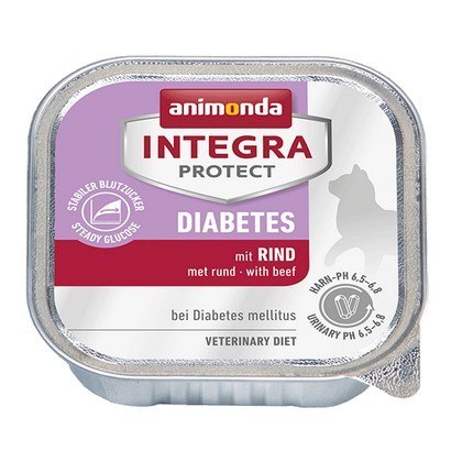 Animonda Integra Animonda Integra Protect Diabetes dla kota - z wołowiną tacka 100g