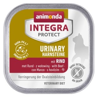 Animonda Integra Animonda Integra Protect Urinary Harnsteine Oxalate dla kota - z wołowiną tacka 100g