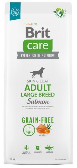 Brit Brit Care Grain Free Adult Large Breed Salmon 12kg