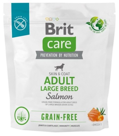 Brit Brit Care Grain Free Adult Large Breed Salmon 1kg