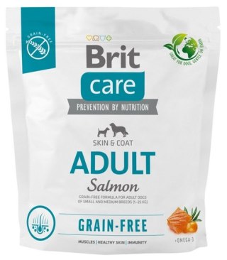 Brit Brit Care Grain Free Adult Small & Medium Salmon 1kg