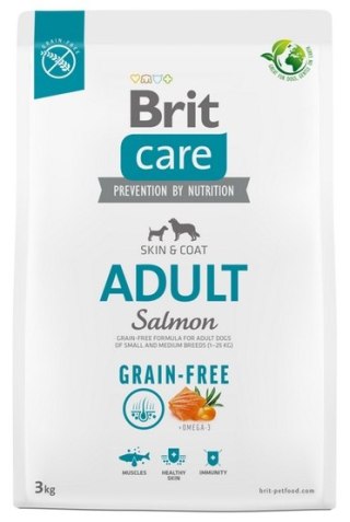 Brit Brit Care Grain Free Adult Small & Medium Salmon 3kg