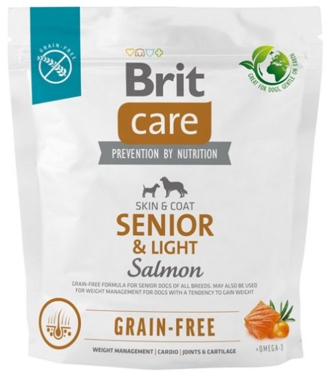 Brit Brit Care Grain Free Senior & Light Salmon 1kg