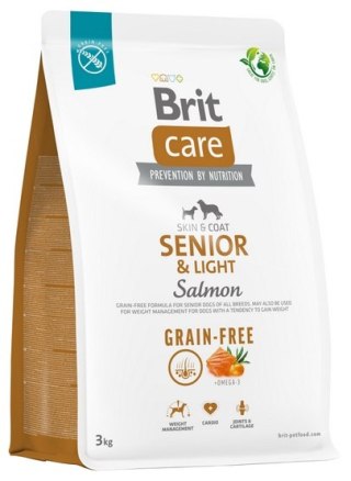 Brit Brit Care Grain Free Senior & Light Salmon 3kg