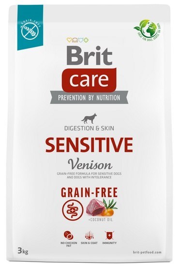 Brit Brit Care Grain Free Sensitive Venison 3kg